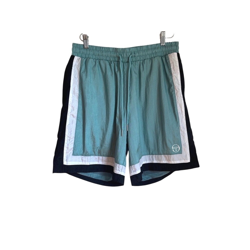 Sergio Tacchini Athletic Training Shorts Tennis Performance Wear Workout NWT XL